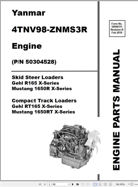 yanmar track mini excavator 4 cylinder diesel engine manual|yanmar 4tnv98 maintenance manual.